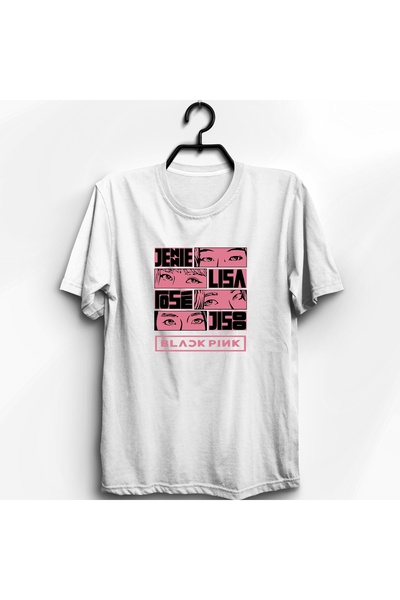 The Fame Black Pink, Pink Design, K-Pop Music Printed , Unisex 100% Cotton T-Shirt