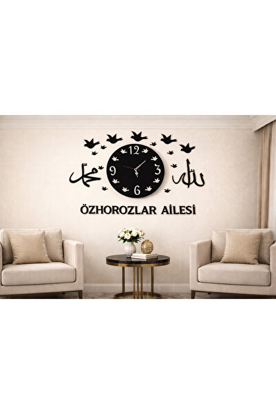 yucisaatleri Salon ve oda için kişiye özel duvar saati şık ve tasarım