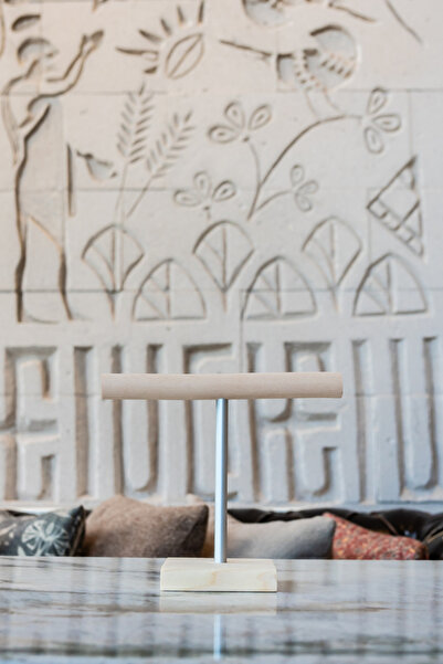 ostende Jewelry Organizer Bracelet Rack Wooden Jewelry Stand Watch Accessory Organizer Makeup Metal