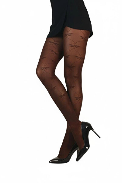 Daymod Turquoise Patterned Pantyhose - Women's Pantyhose