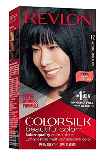 Revlon Colorsilk Beautiful Color, Blue Black