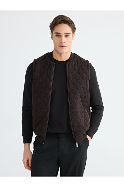 LC Waikiki Vizyon New Season Standard Fit College Collar Men's Vest