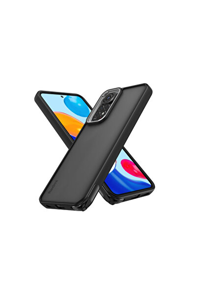 TechTrove غطاء حماية من مادة TPU بتصميم مطفي متوافق مع هاتف شاومي ريدمي نوت 11