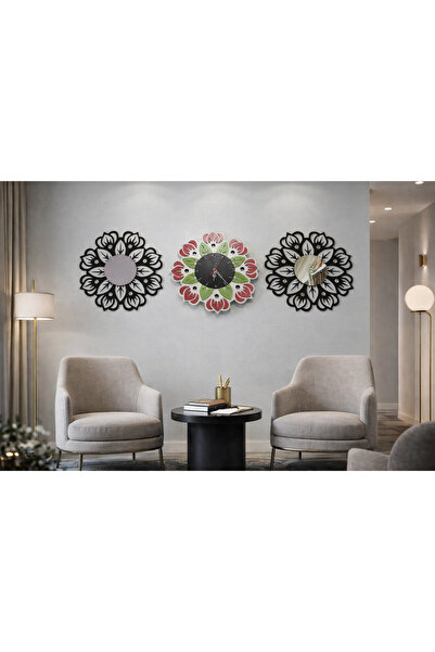 jalehediyelik Wall Clock for Living Room and Room Stylish and Modern Clock 40 cm