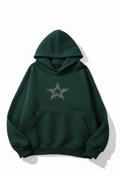 Mayer Butik Star Stroke Stone Printed Unisex Sweatshirt