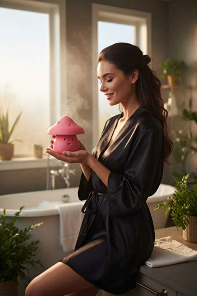 esa gaming Dekoratif Mantar Süs Led Mumluk| Renkli Loş Ambiyans Aydınlatma Ba...