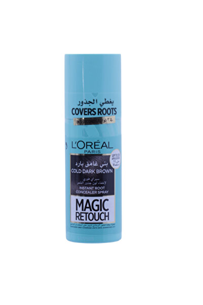 L'oreal بخاخ لوريال ماجيك ريتوتش، لون بني داكن بارد، 75 مل