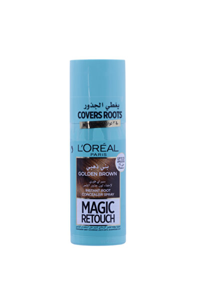 L'oreal بخاخ لوريال ماجيك ريتوتش، لون بني ذهبي، 75 مل