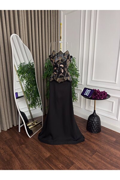 My first response Barbie evening dress with embroidery