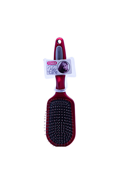 TITANIA ITALY TITANIA UNI HAIR BRUSH M PLASTIC RED 1630