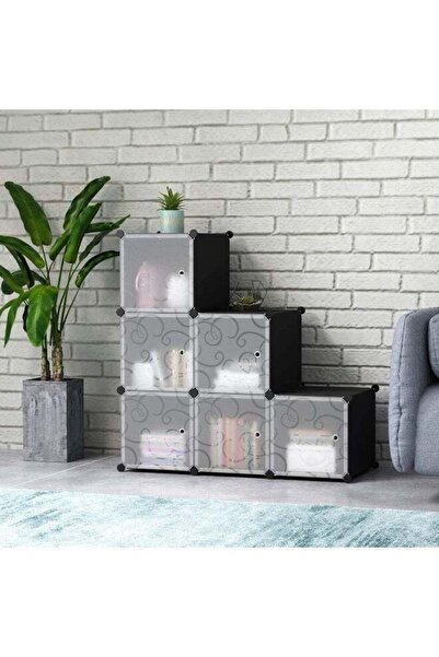 LAOBAN منظم تخزين مكعب من SUPAAR بأبواب