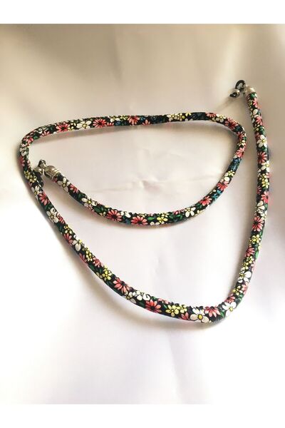 LUMAKS Glasses Cord Floral Patterned