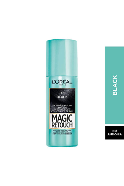 L'oreal بخاخ لوريال ماجيك ريتوتش أسود 75 مل