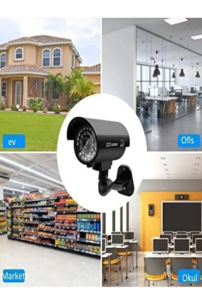 VOSİBU Gece Görüşlü Pilli Ve Ledli Caydırıcı Shte Güvenlik Kamerası