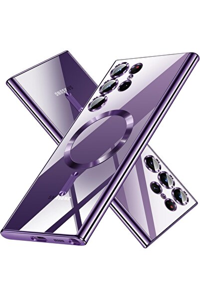 Kipgsm Samsung Galaxy S25 Ultra Uyumlu Kılıf Magsafe Şarj Destekli Kamera Lens Koruyuculu Renkli Kapak