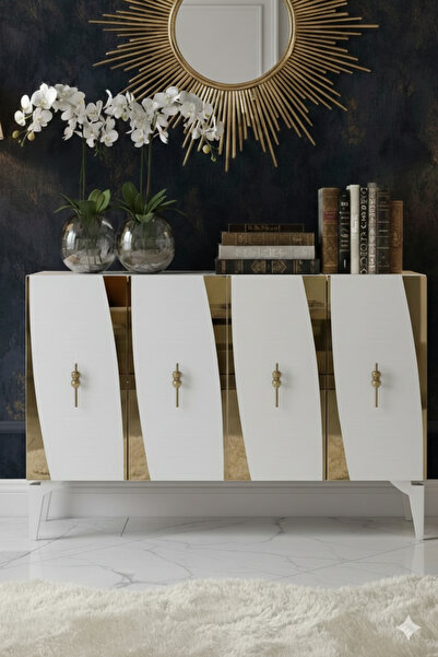 YUMEDİ DESİGN KA1213BG - BAŞARI KONSOL, TV SEHPASI, ÇOK AMAÇLI DOLAP ve KAHVE...