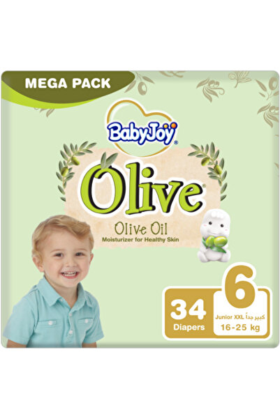 Baby Joy بيبي جوي قطع زيتون (6) XXL 16-25 كجم 34DIA