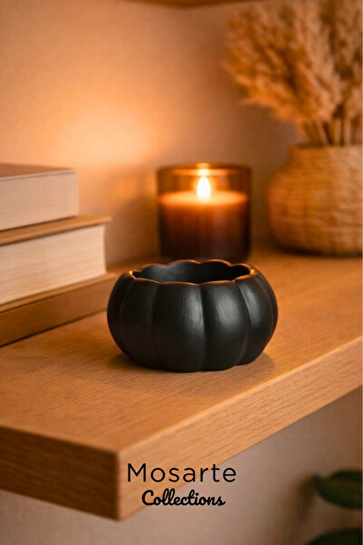 Mosarte Minimal Bal Kabağı Tasarımlı Dekoratif Obje / Vazo