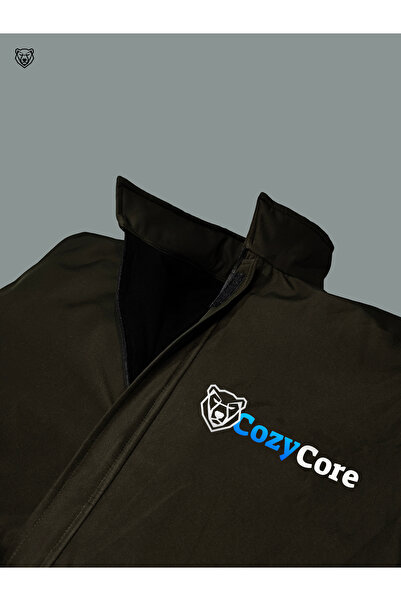 CozyCore Softshell Tulum Su ve Soğuk Geçirmez Haki