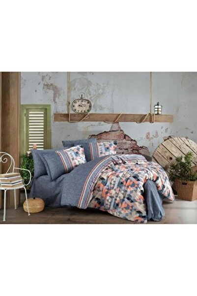 toyigoo Hobby King Size Poplin Duvet Cover Arella Orange