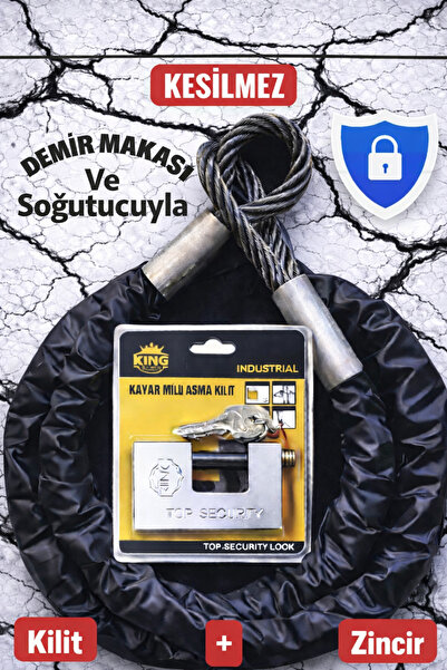 lawrenceshop Motosiklet 1,5 Metre 10 mm Kesilmez Çelik Halat – Motosiklet Bağ...