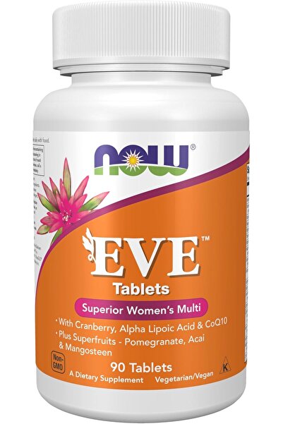 Now Foods فيتامينات إيف المتعددة للنساء مع التوت البري، وحمض ألفا ليبويك، وإن...