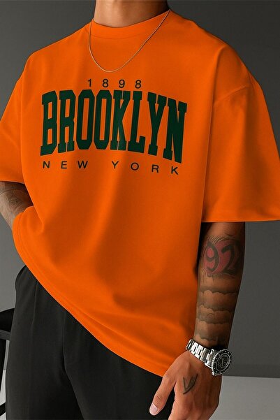 BENROMA BROOKLYN BASKILI UNİSEX TSHIRT 3Q2