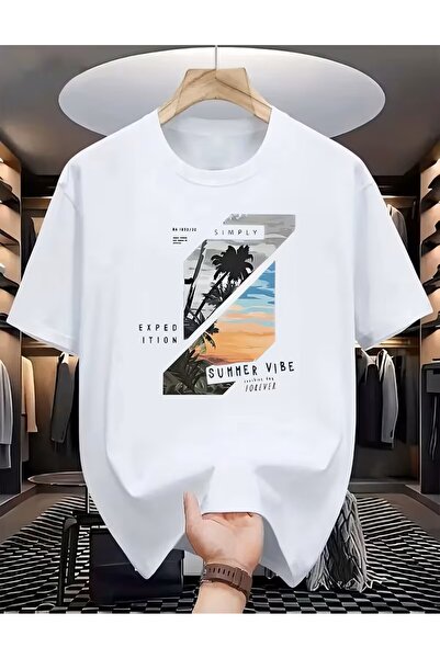 LELVANİ Tricou cu imprimeu Sunset Palm