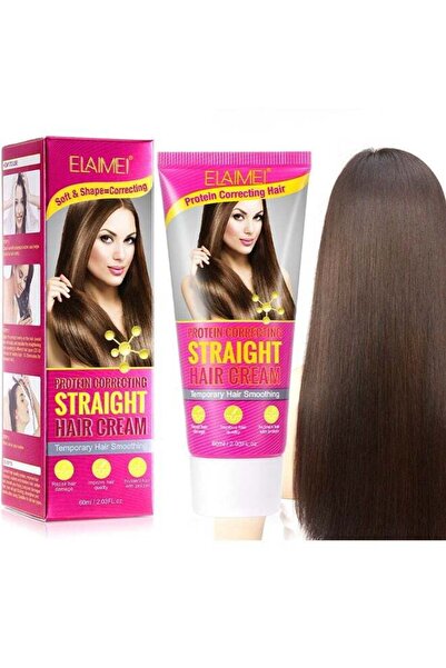 ELAIMEI كريم فرد الشعر المصحح للبروتين