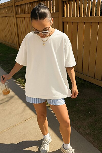 BENROMA DÜZ UNİSEX TSHIRT 3Q6