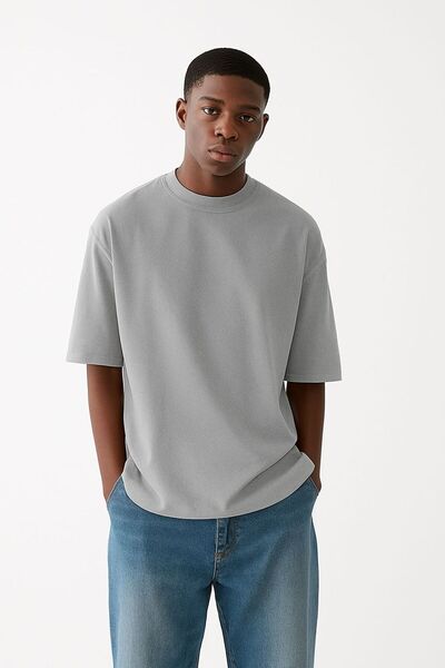 BENROMA TRICOU UNISEX PLAT 3Q3