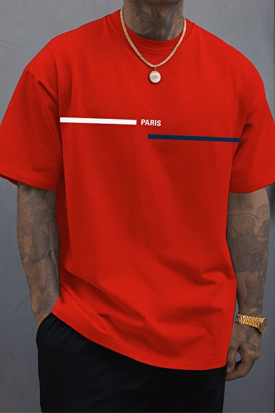 BENROMA Μπλουζάκι Unisex με στάμπα Παρισιού