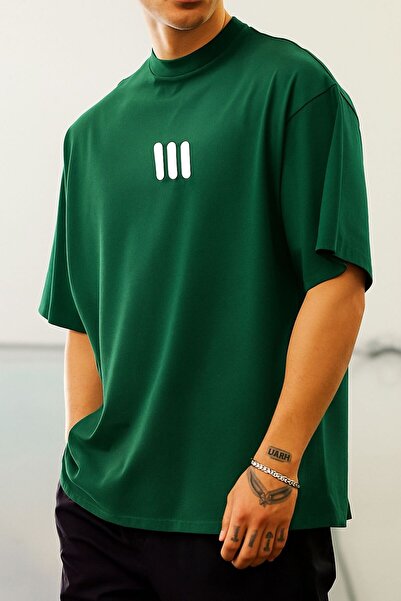 E-ROMA TRICOU UNISEX CU 3 LINII IMPRIMATE Q6