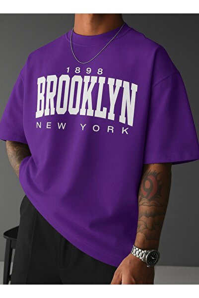 E-ROMA Brooklyn Printed Unisex T-Shirt 3Q2