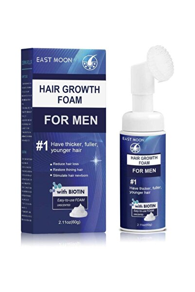 East moon Men's Hair Regrowth Treatment Foam- 60g