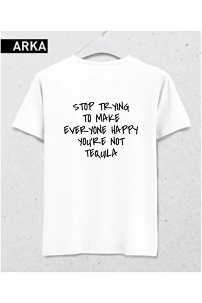 tutu tasarım White Men's T-Shirt |   100% Cotton |   Relaxed Fit Basic