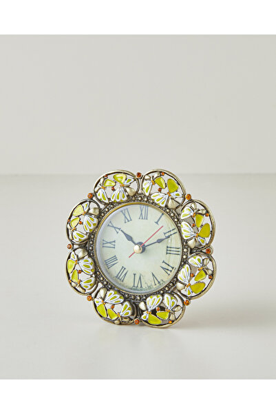 English Home Harry Metal Masa Saati 7,5 cm Gold