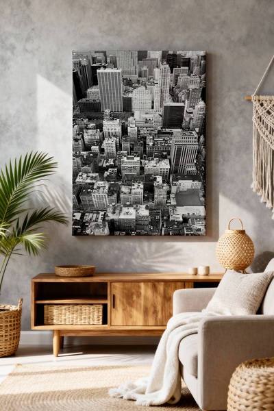 ART NEST DEKOR GÖKDELENLER CANVAS TABLO