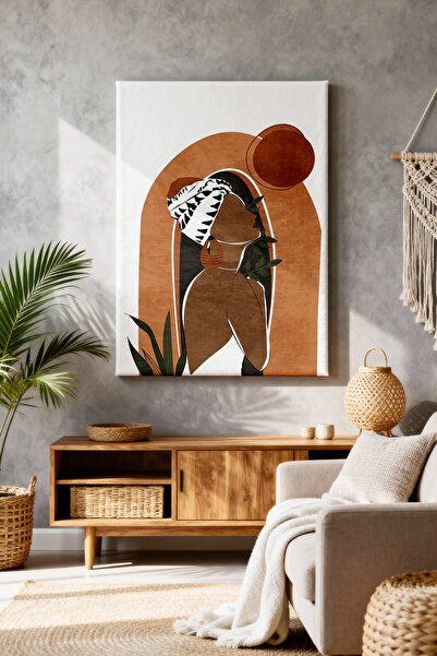 ART NEST DEKOR BOHEM AFRİKALI CANVAS TABLO