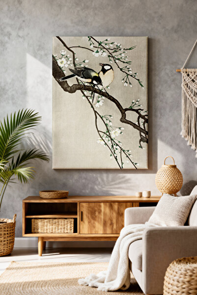 ART NEST DEKOR DALDAKİ KUŞLAR CANVAS TABLO