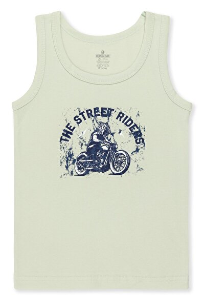BAYKAR Tricou pentru băieți din bumbac guler rotund cu imprimeu Tricou sportiv Pachet 32548 Colorat