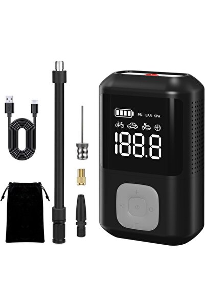 Lydsto Portable Air Compressor for Inflating Tires - Wireless Air Pump with D...