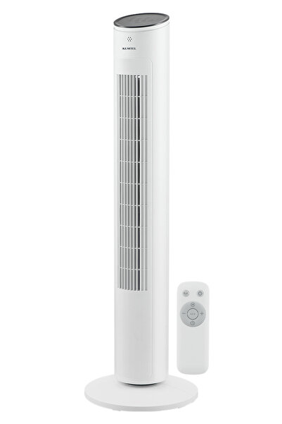 KUMTEL KTF-360 Kule Tipi Vantilatör Beyaz