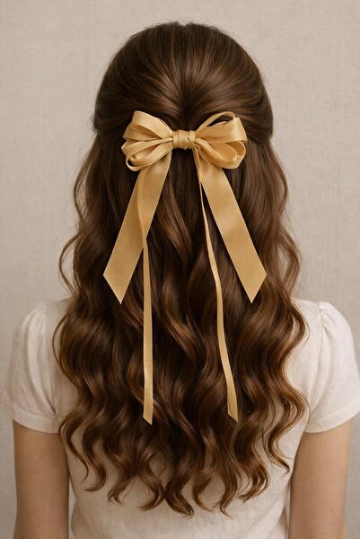 Katia&Bony Double bow automatic buckle yellow