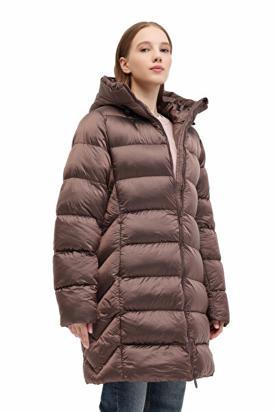 Kinetix WL 4WJ22906 PASTEL MOR Kadın Uzun Kaban