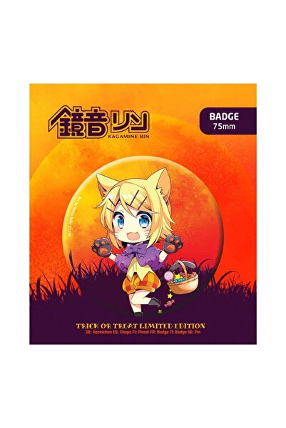 Popbuddies Insignă Hatsune Miku Halloween Ediție Limitată Kagamine Rin