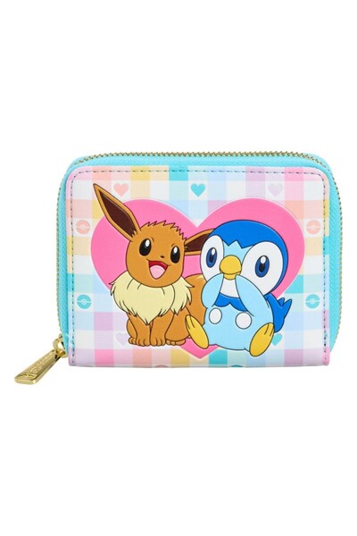Loungefly Pokemon de la Wallet Piplup și Prietenii Eevee
