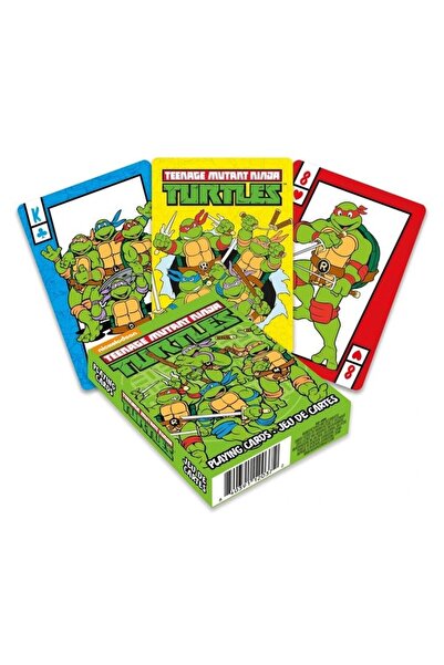 Aquarius Cărți de joc cu desene animate Țestoasele Ninja Mutante Adolescente