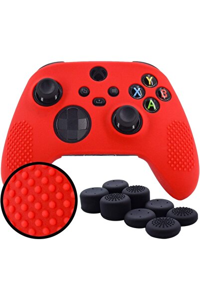 eWINNER طقم غطاء حماية لوحدة التحكم مصنوع من جل السيليكون، متوافق مع جهاز مايكروسوفت إكس بوكس سيريس إكس/إس