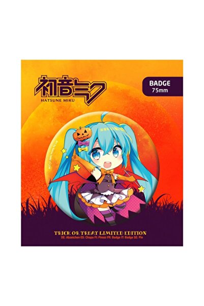 Popbuddies Insignă Hatsune Miku Halloween Ediție Limitată Hatsune Miku